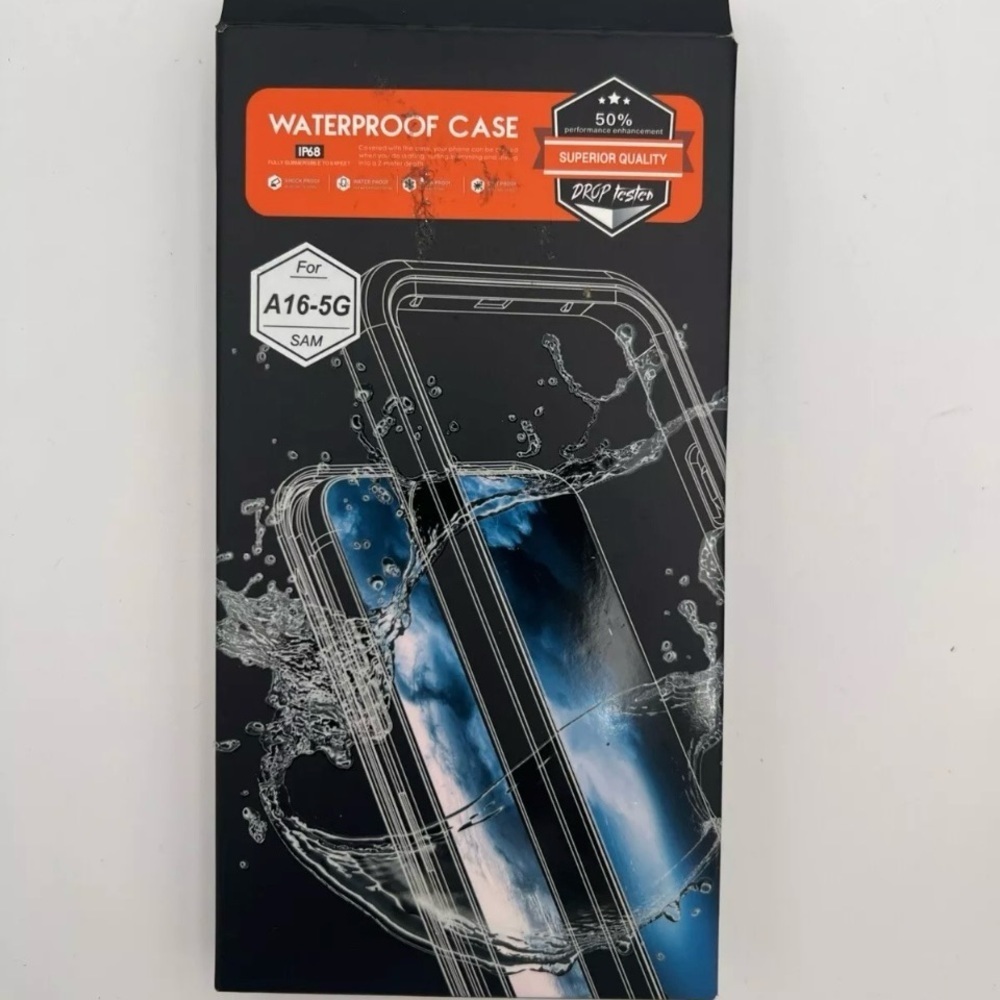 Samsung Black Waterproof Phone Case